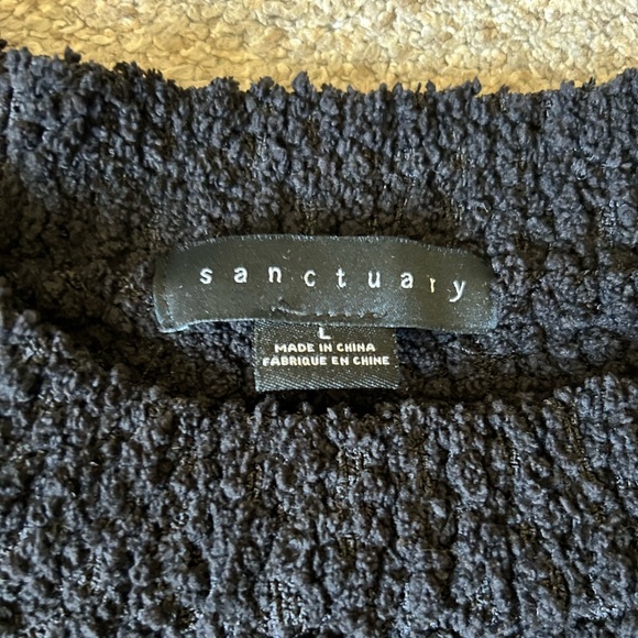 SANCTUARY BLACK SWEATER - Picture 5 of 5